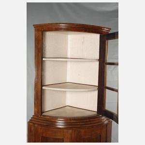 Eckvitrine Biedermeier