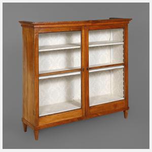 Aufsatzvitrine Biedermeier