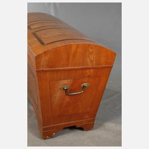 Runddeckeltruhe Biedermeier