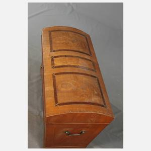 Runddeckeltruhe Biedermeier