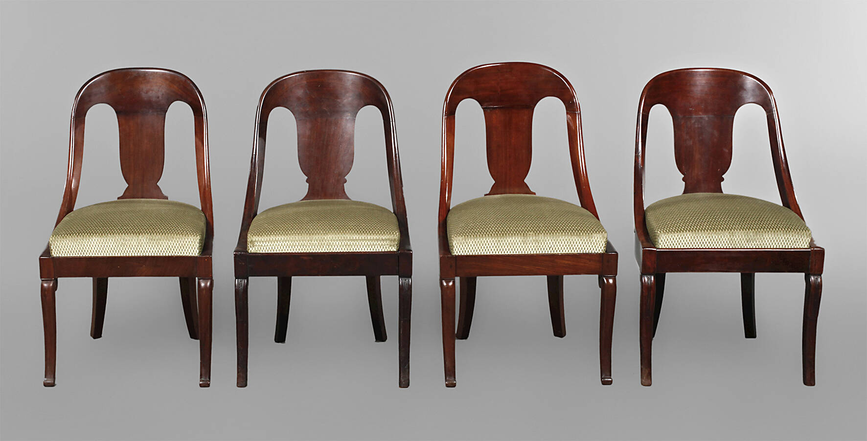 Vier Biedermeierstühle