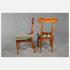 Paar Biedermeierstühle