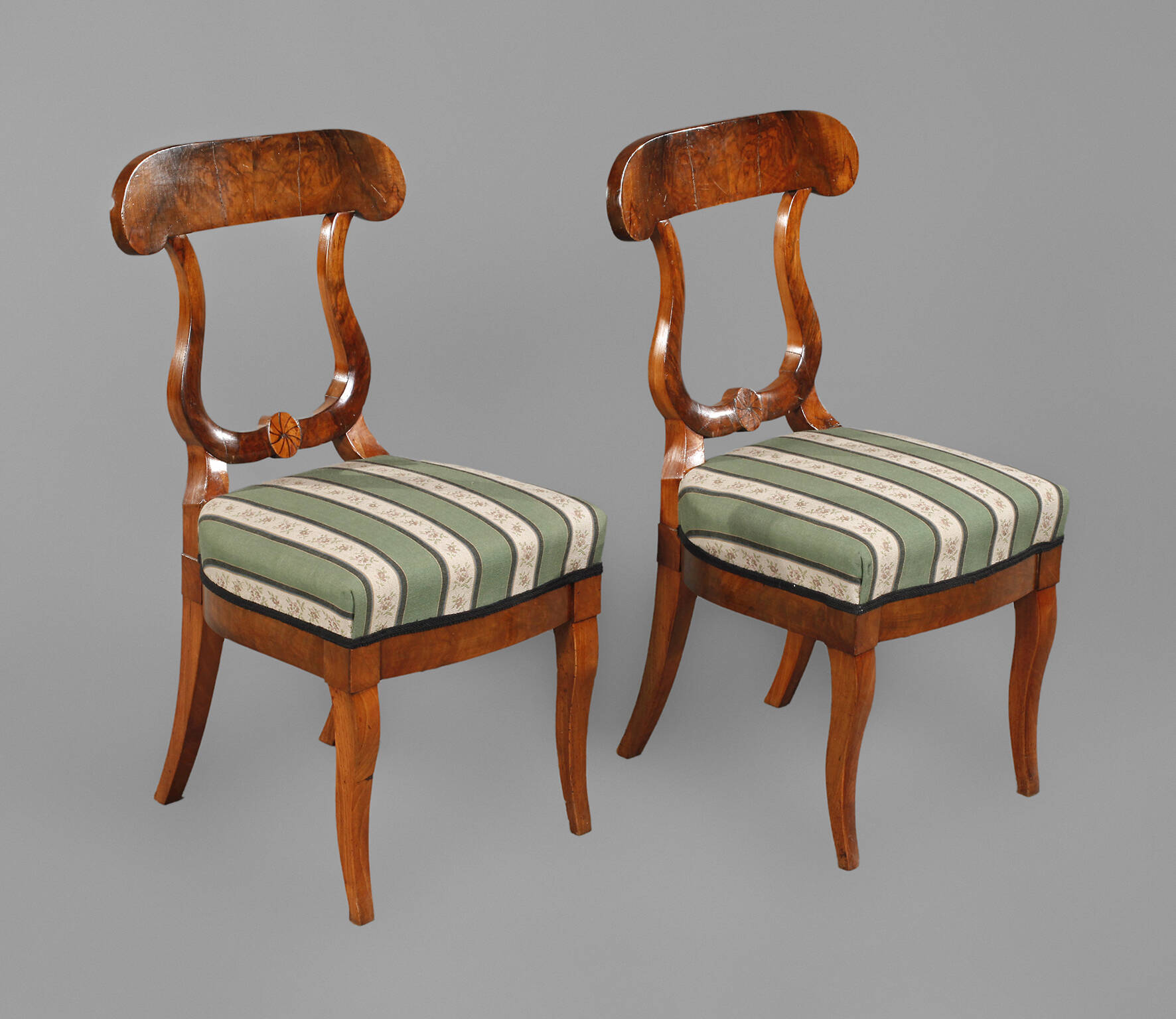 Paar Biedermeierstühle