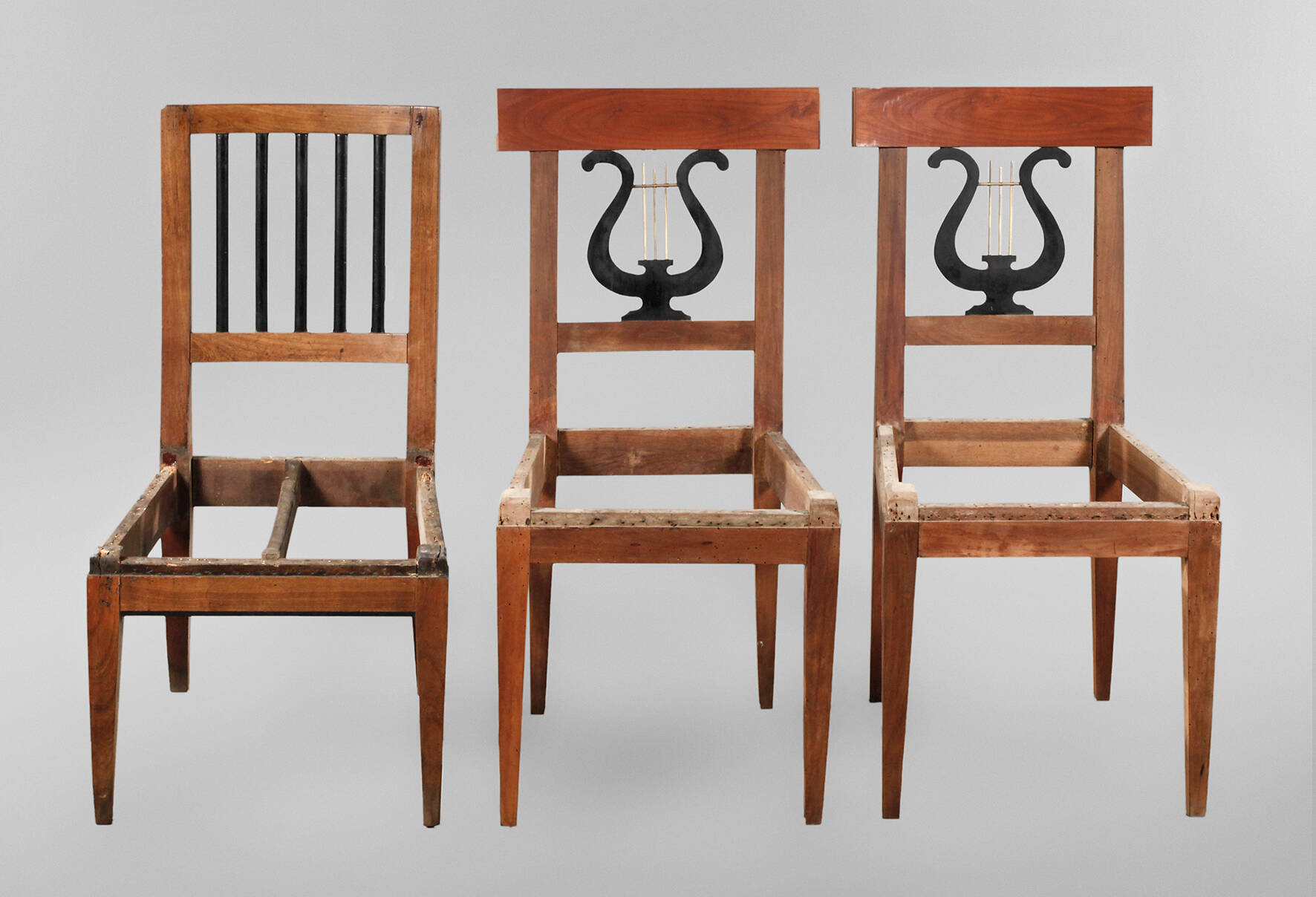 Drei Biedermeierstühle