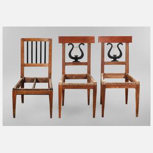 Drei Biedermeierstühle