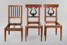 Drei Biedermeierstühle