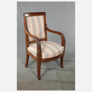 Sechs Biedermeiersessel