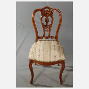 Vier Stühle Louis Philippe