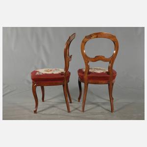 Sechs Stühle Louis Philippe