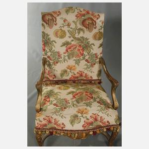 Paar Sessel im Barockstil