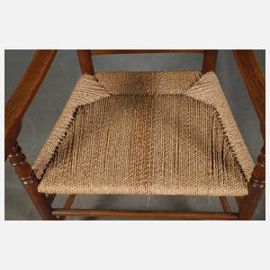 Sechs Armlehnstühle