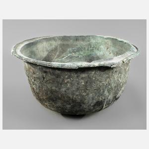 Großer Kupferkessel