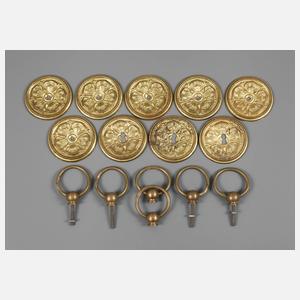 Konvolut Möbelbeschläge