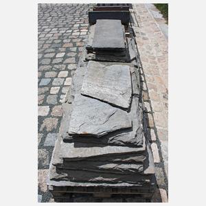 Bodenplatten Theumaer Fruchtschiefer,