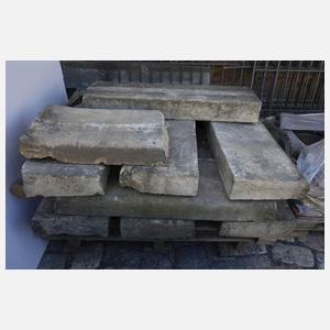 Mauerabdeckung Sandstein