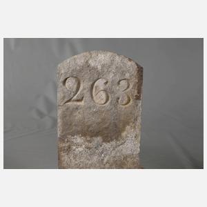 Königlich sächsischer Grenzstein