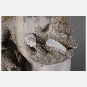 Gartenskulptur im Barockstil