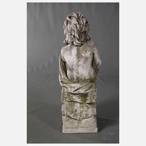 Gartenskulptur im Barockstil