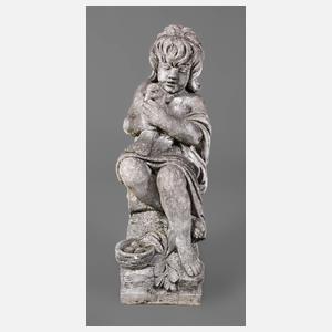 Gartenskulptur im Barockstil