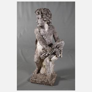 Gartenskulptur im Barockstil