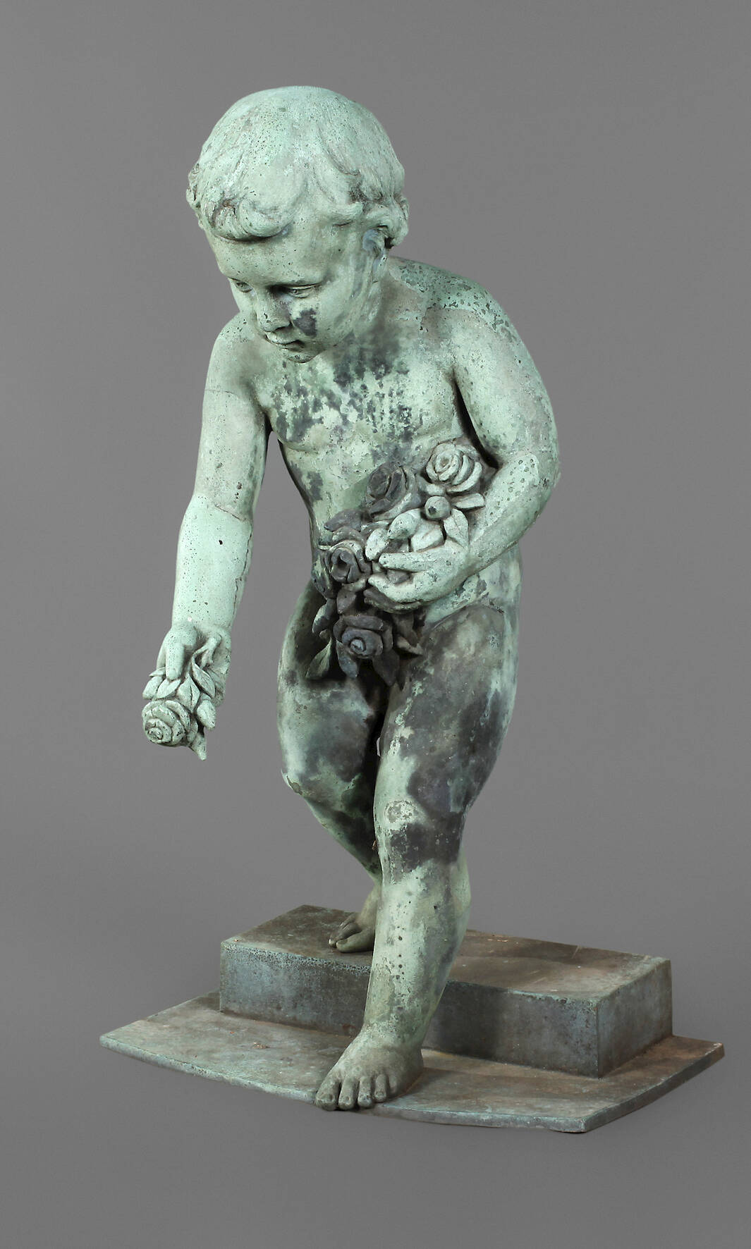 Gartenfigur Bronze