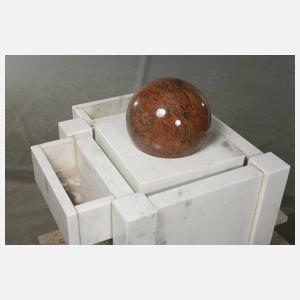 Steinguss zwei Adler