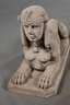 Paar Gartenskulpturen als Sphinx