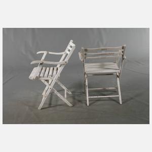 Vier Gartenstühle Naether