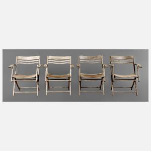 Vier Gartenstühle Naether