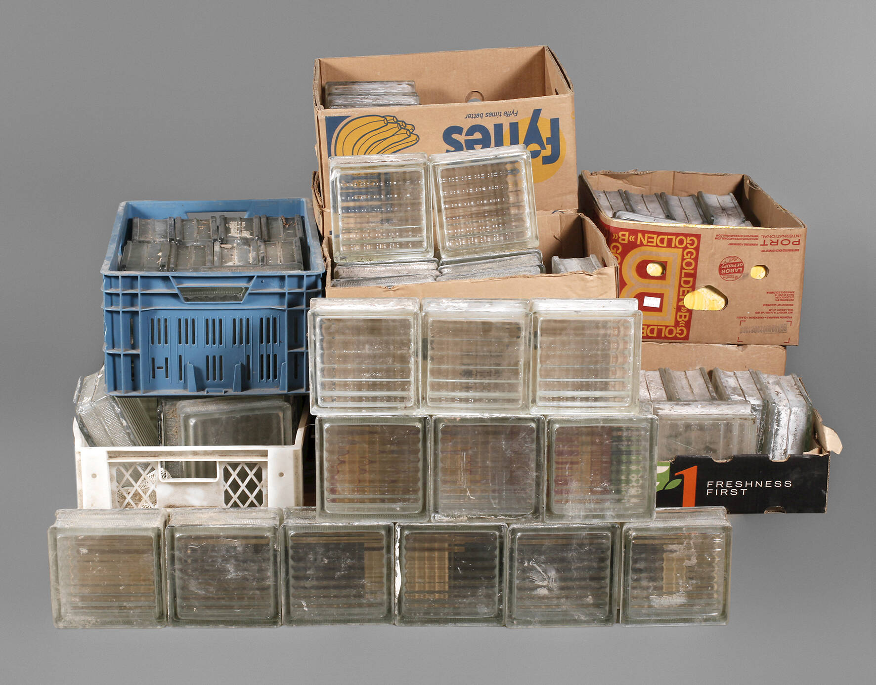 Konvolut Glasbausteine