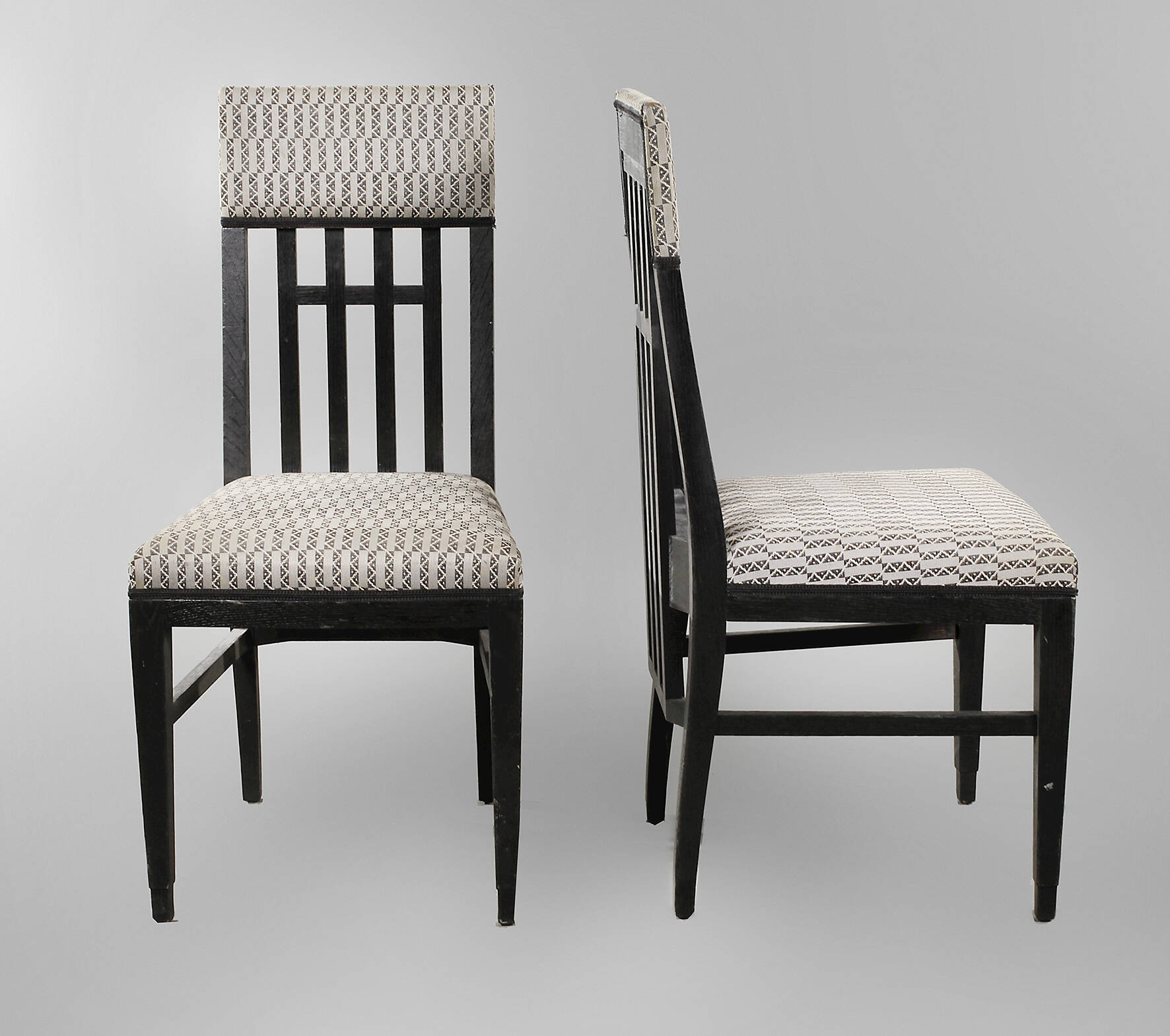 Paar Hochlehnstühle