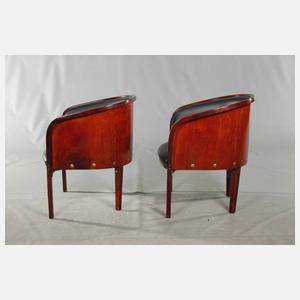 Zwei Sessel Josef Hoffmann