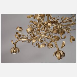 Große Mistellampe Jugendstil