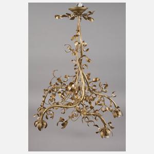 Große Mistellampe Jugendstil