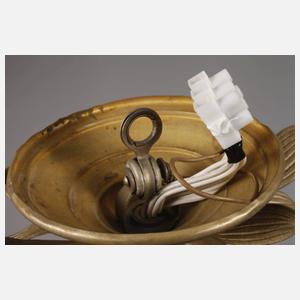 Große Mistellampe Jugendstil