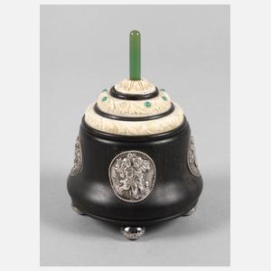 Feine Deckeldose Jugendstil