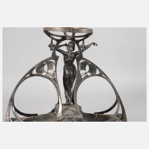 Übergroßer figürlicher Tafelaufsatz