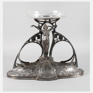 Übergroßer figürlicher Tafelaufsatz