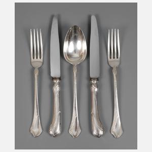 Christofle fünf Teile "Moderne Gramont"