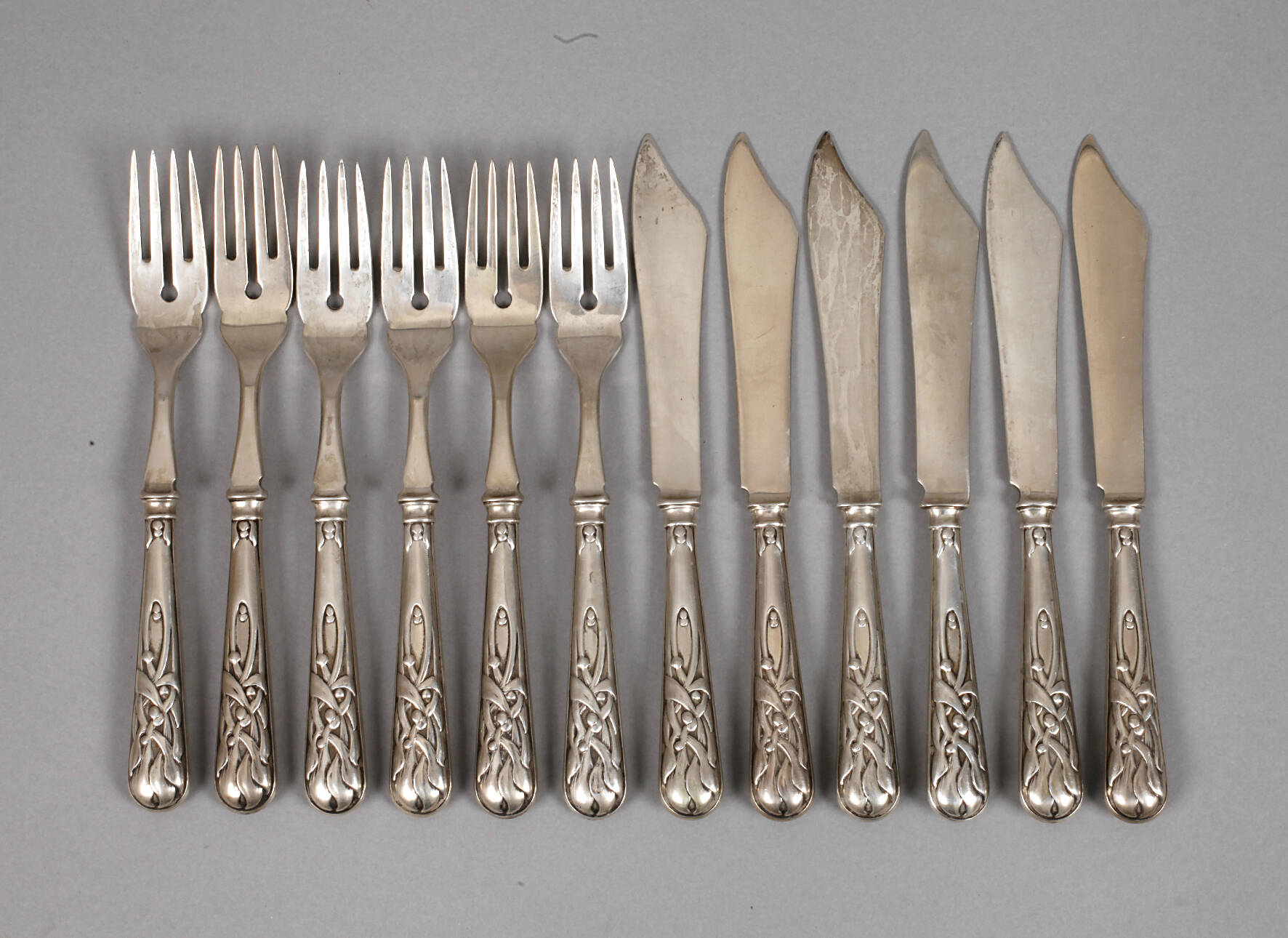 Silber Fischbesteck Kopenhagen