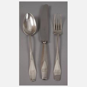 Friedrich Adler zwölf Besteckteile