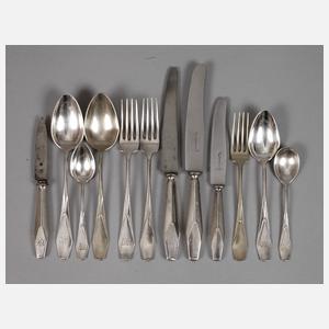 Friedrich Adler zwölf Besteckteile