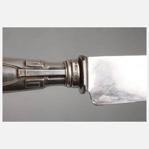 Jugendstil-Tranchierbesteck Silber
