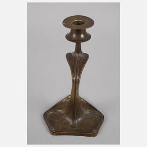Gustav Gurschner Kerzenleuchter Bronze