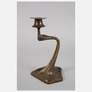 Gustav Gurschner Kerzenleuchter Bronze
