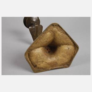 Gustav Gurschner Kerzenleuchter Bronze