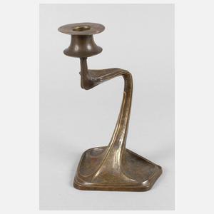 Gustav Gurschner Kerzenleuchter Bronze