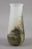 Jugendstilvase mit Landschaftsmalerei