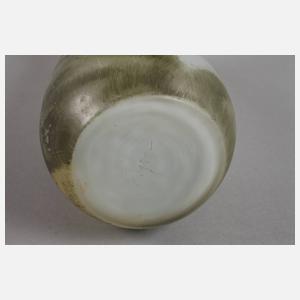 Jugendstilvase mit Landschaftsmalerei