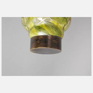 Ätzglasvase Jugendstil